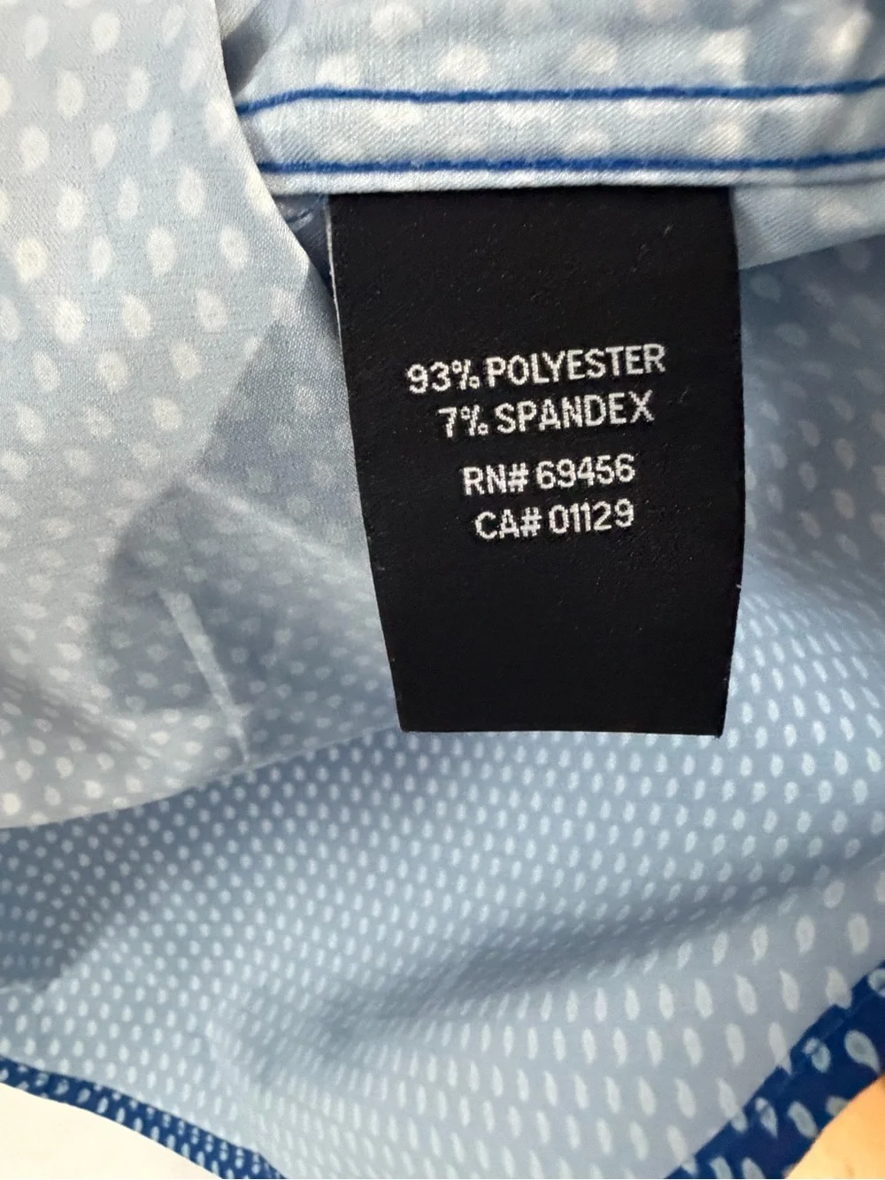Lauren Ralph Lauren kids Blue Patterned Button-Down Shirt 12